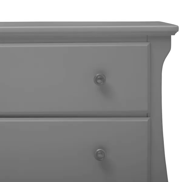 Lancaster 3 Drawer Dresser with Changing Top, Greenguard Gold Certified, Bianca White