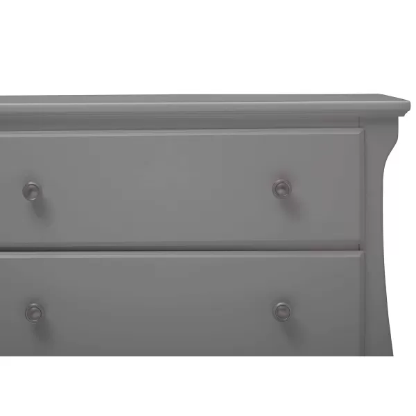 Lancaster 3 Drawer Dresser with Changing Top, Greenguard Gold Certified, Bianca White