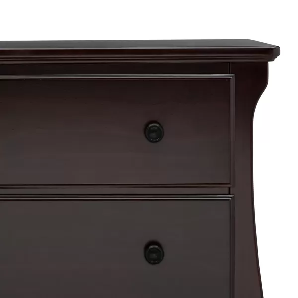 Lancaster 3 Drawer Dresser with Changing Top, Greenguard Gold Certified, Bianca White