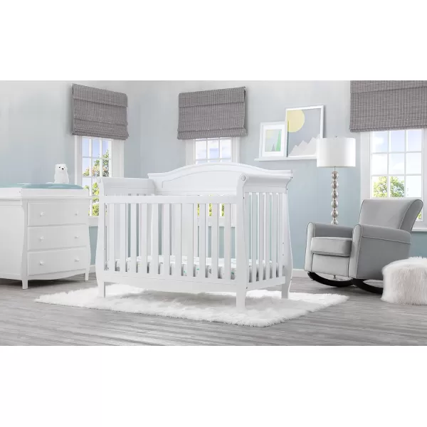 Lancaster 3 Drawer Dresser with Changing Top, Greenguard Gold Certified, Bianca White