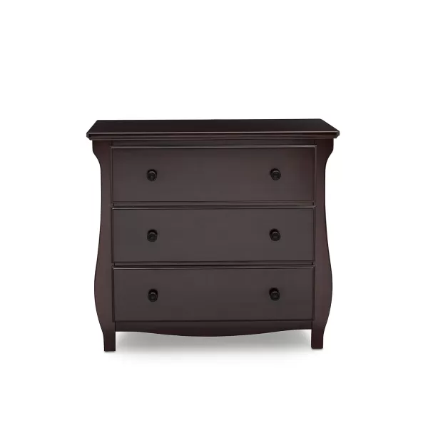 Lancaster 3 Drawer Dresser with Changing Top, Greenguard Gold Certified, Bianca White