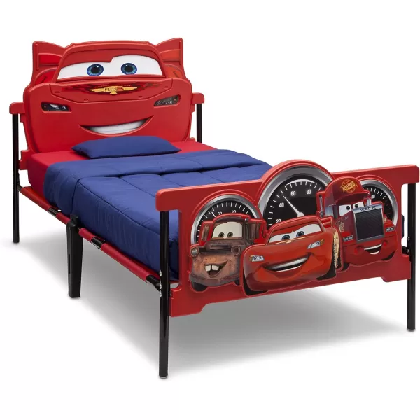 Marvel Spider-Man Plastic 3D-Footboard Twin Bed by Delta Children