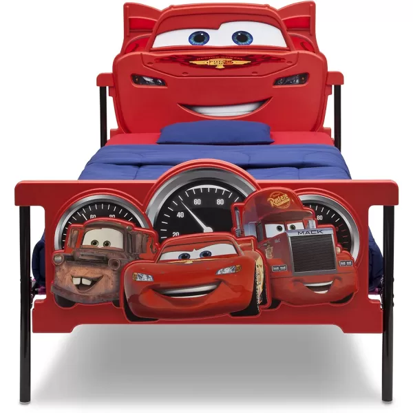 Marvel Spider-Man Plastic 3D-Footboard Twin Bed by Delta Children