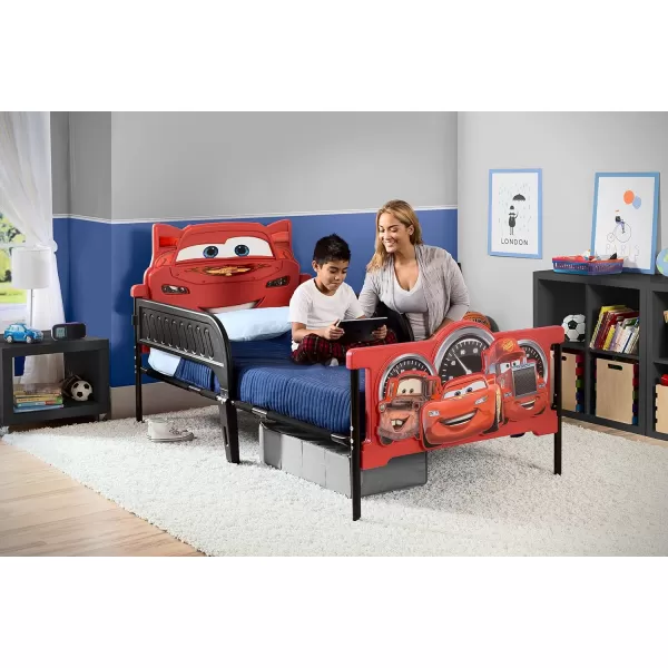 Marvel Spider-Man Plastic 3D-Footboard Twin Bed by Delta Children