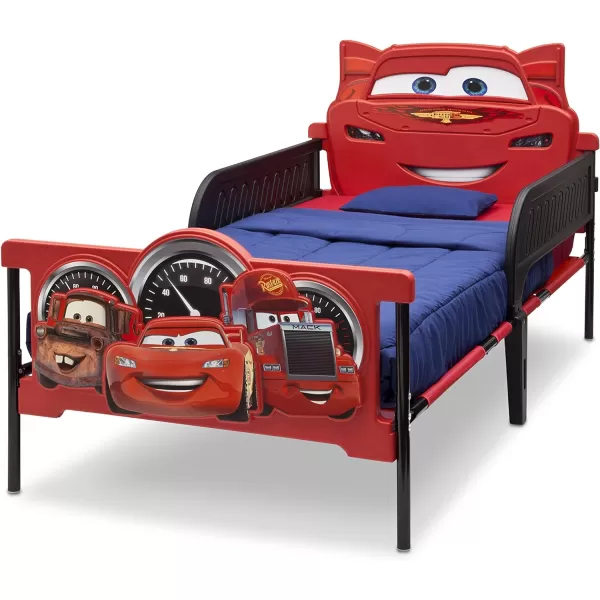Marvel Spider-Man Plastic 3D-Footboard Twin Bed by Delta Children