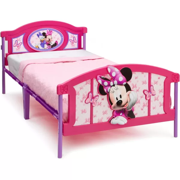 Marvel Spider-Man Plastic 3D-Footboard Twin Bed by Delta Children