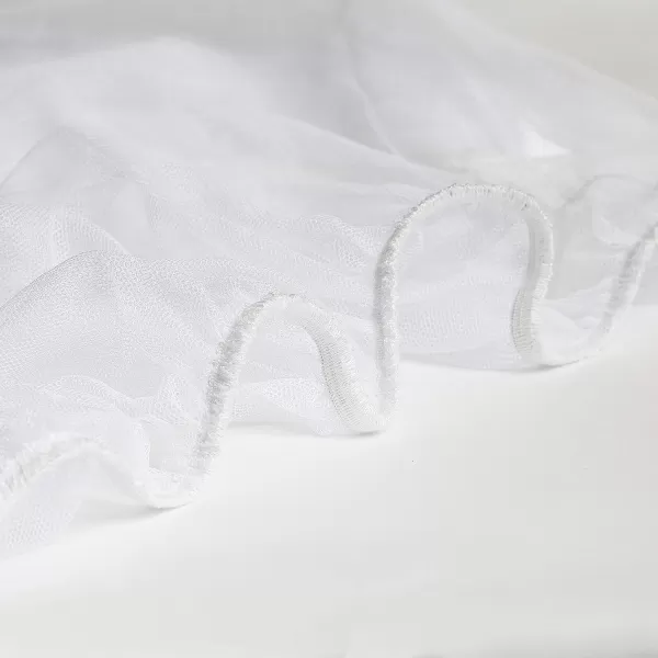 Mosquito Net for Strollers &amp; Joggers Plus Pack n' Plays. Breathable with Elastic Netting for Easy fit, Delta Children, White)