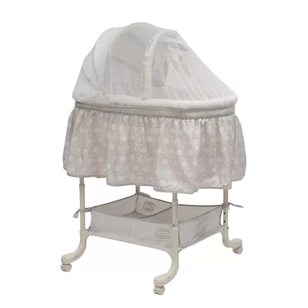 Mosquito Net for Strollers &amp; Joggers Plus Pack n' Plays. Breathable with Elastic Netting for Easy fit, Delta Children, White
