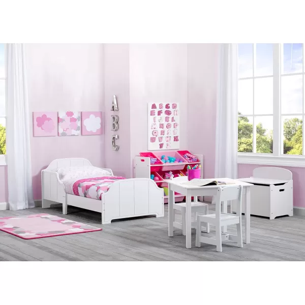 MySize Kids Wood Table and Chair Set , Deep Blue