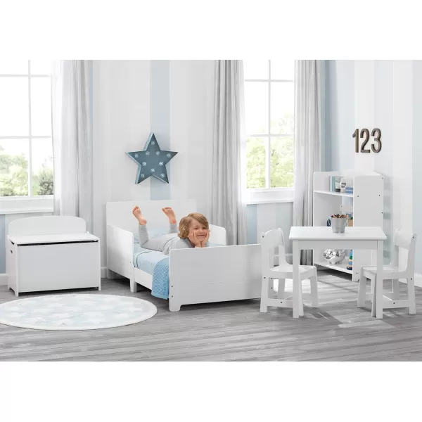 MySize Wood Toddler Bed - Greenguard Gold Certified, Grey