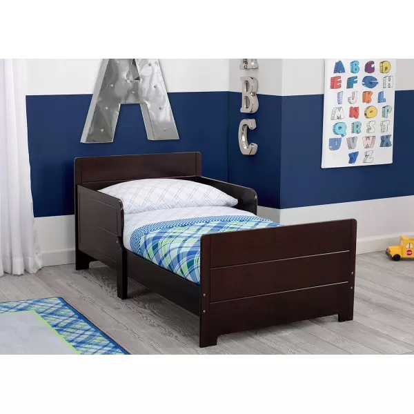 MySize Wood Toddler Bed - Greenguard Gold Certified, Grey