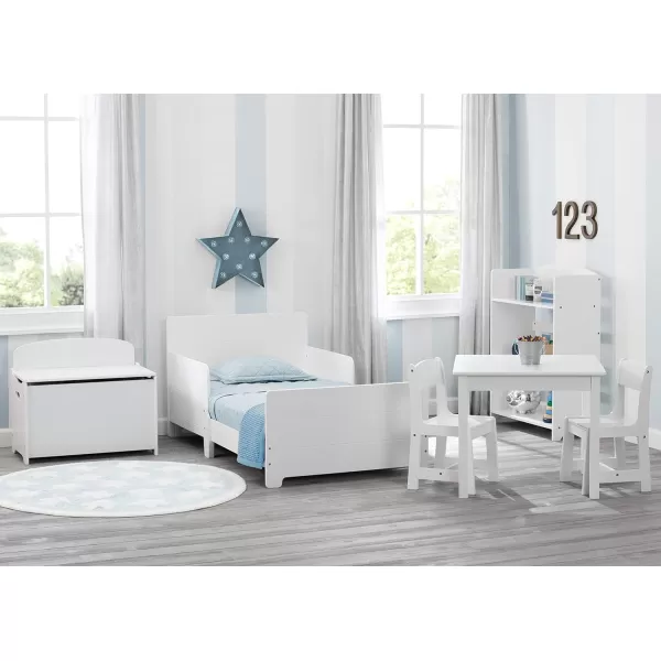 MySize Wood Toddler Bed - Greenguard Gold Certified, Grey