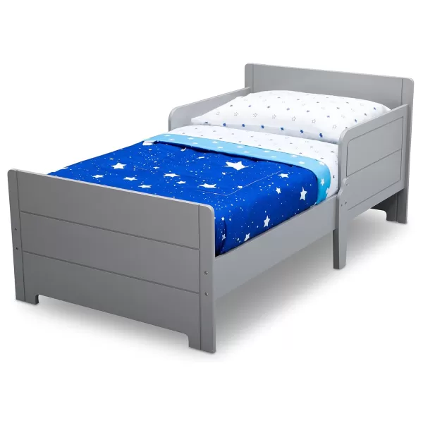 MySize Wood Toddler Bed - Greenguard Gold Certified, Grey