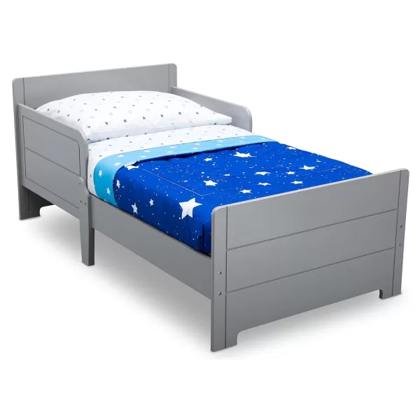 MySize Wood Toddler Bed - Greenguard Gold Certified, Grey