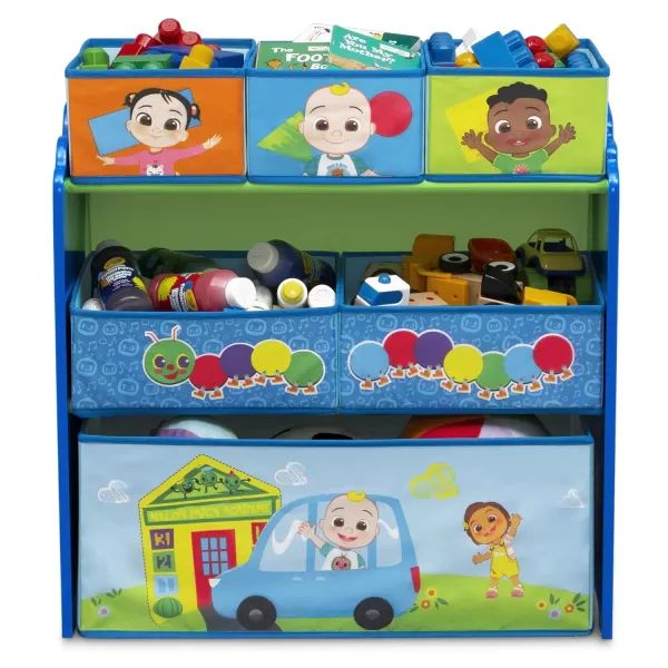 Sesame Street 6 Bin Design and Store Toy Organizer by Delta Children