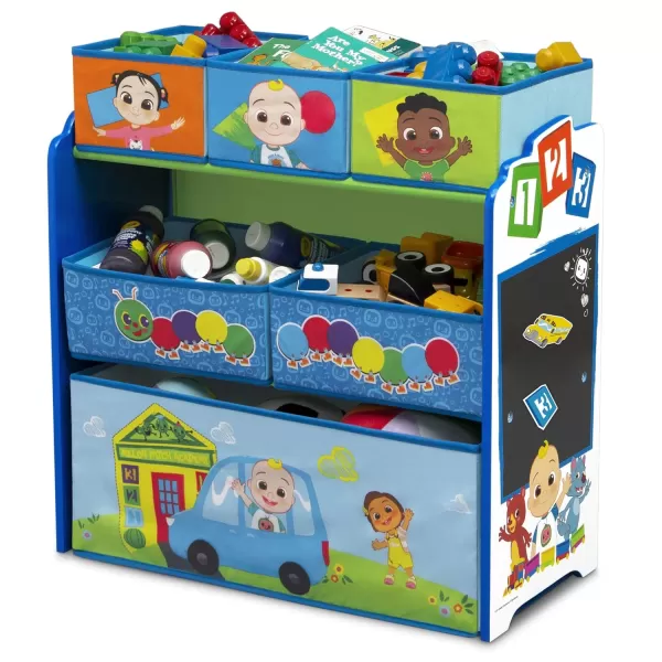 Sesame Street 6 Bin Design and Store Toy Organizer by Delta Children