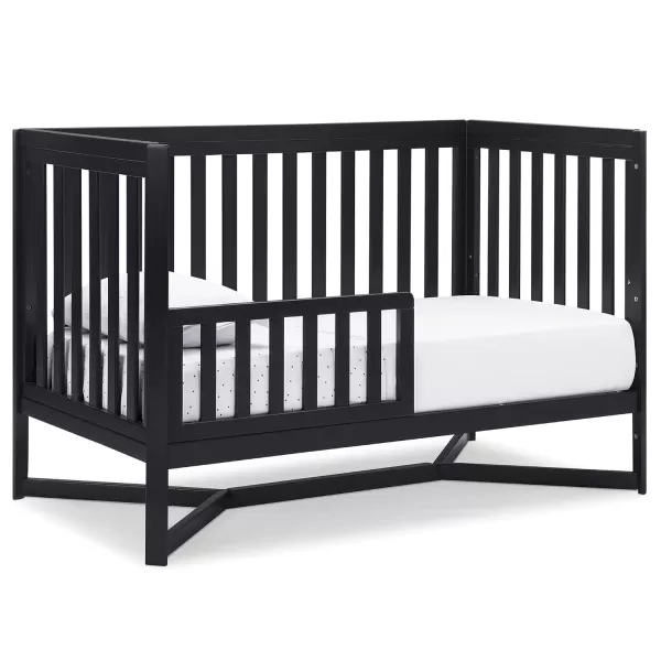 Tribeca 4-in-1 Convertible Crib, White/Grey
