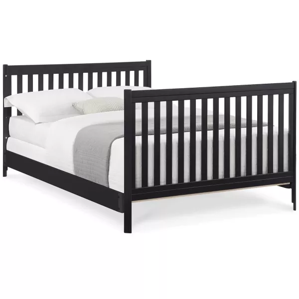 Tribeca 4-in-1 Convertible Crib, White/Grey