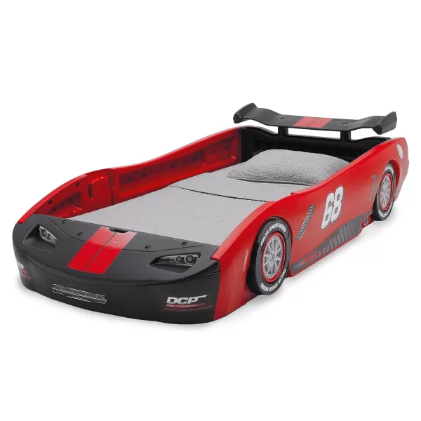 Turbo Race Car Twin Bed, Red
