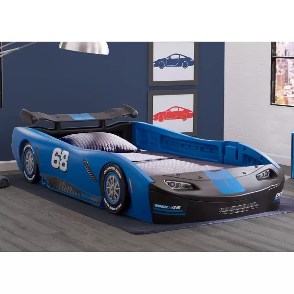 Turbo Race Car Twin Bed, Red