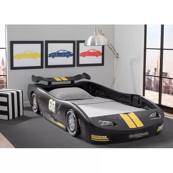 Turbo Race Car Twin Bed, Red