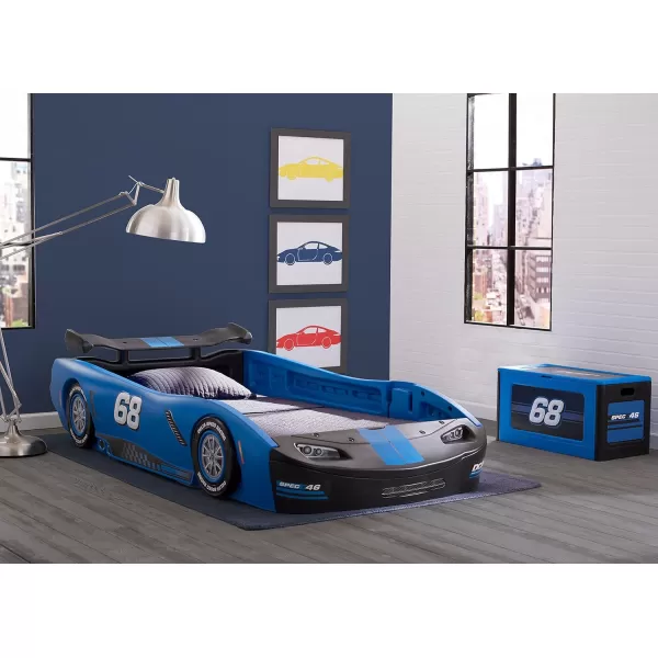 Turbo Race Car Twin Bed, Red