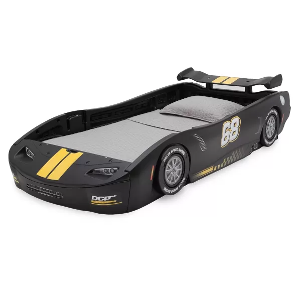 Turbo Race Car Twin Bed, Red