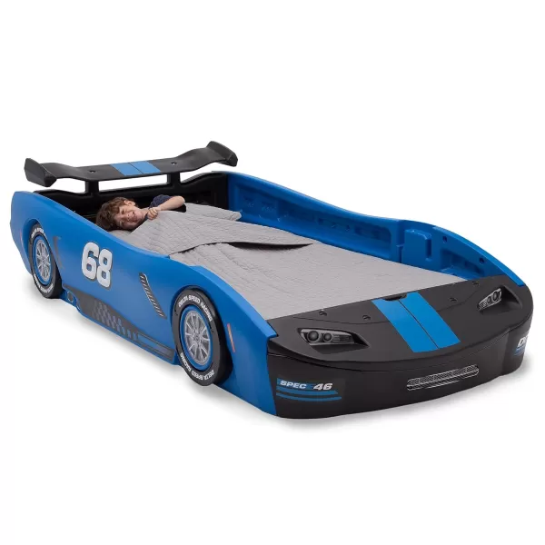 Turbo Race Car Twin Bed, Red