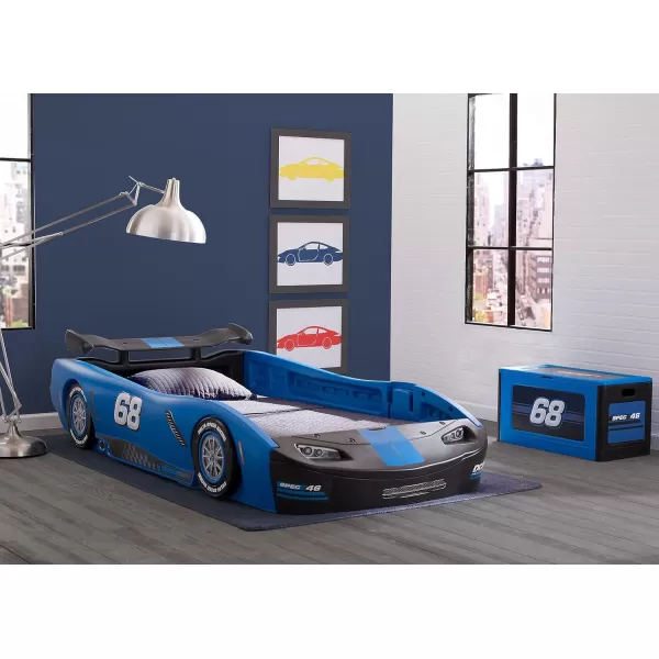 Turbo Race Car Twin Bed, Red