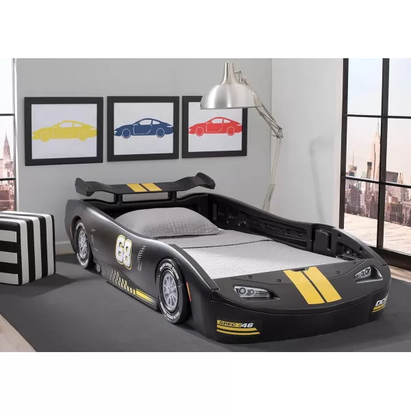 Turbo Race Car Twin Bed, Red
