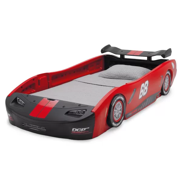 Turbo Race Car Twin Bed, Red