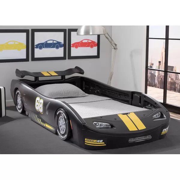 Turbo Race Car Twin Bed, Red