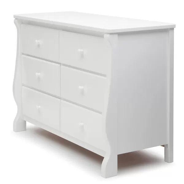 Universal 6 Drawer Dresser, Greenguard Gold Certified, Dark Chocolate