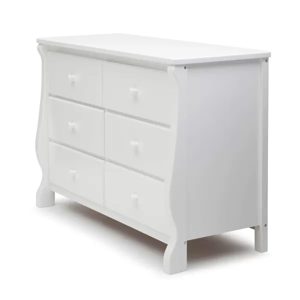 Universal 6 Drawer Dresser, Greenguard Gold Certified, Dark Chocolate