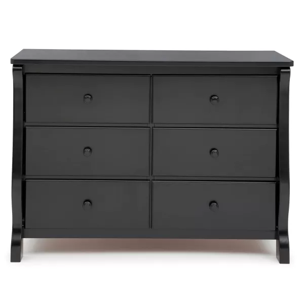 Universal 6 Drawer Dresser, Greenguard Gold Certified, Dark Chocolate