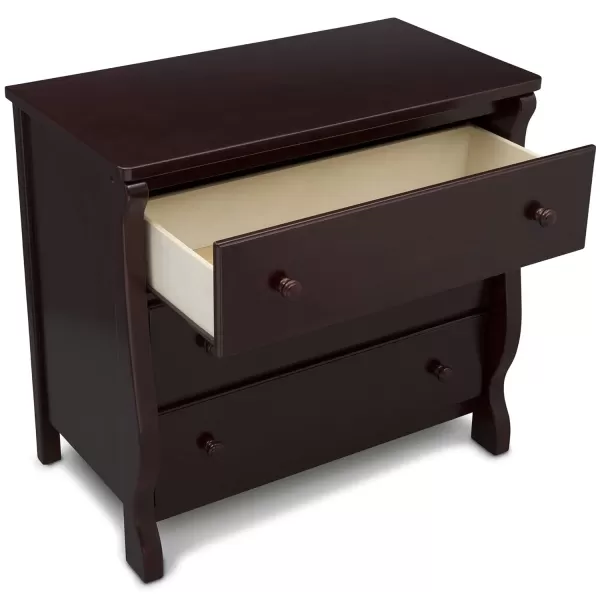 Universal 6 Drawer Dresser, Greenguard Gold Certified, Dark Chocolate