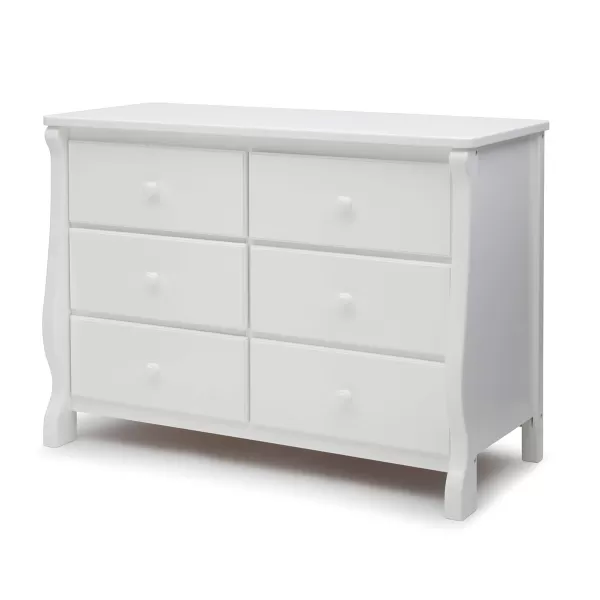 Universal 6 Drawer Dresser, Greenguard Gold Certified, Dark Chocolate