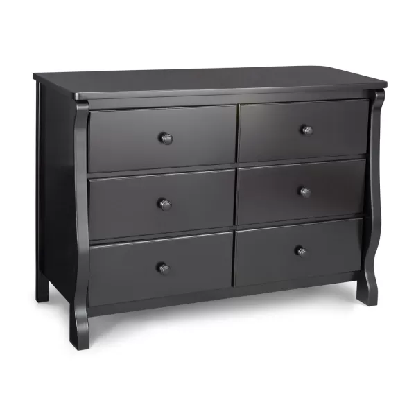 Universal 6 Drawer Dresser, Greenguard Gold Certified, Dark Chocolate
