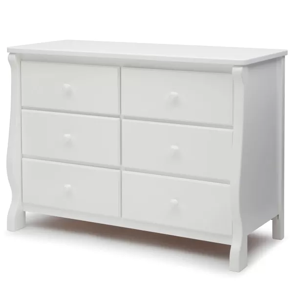 Universal 6 Drawer Dresser, Greenguard Gold Certified, Dark Chocolate