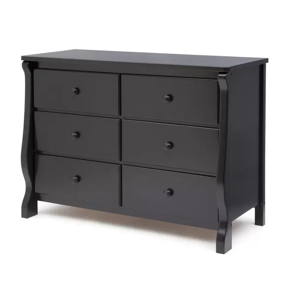 Universal 6 Drawer Dresser, Greenguard Gold Certified, Dark Chocolate