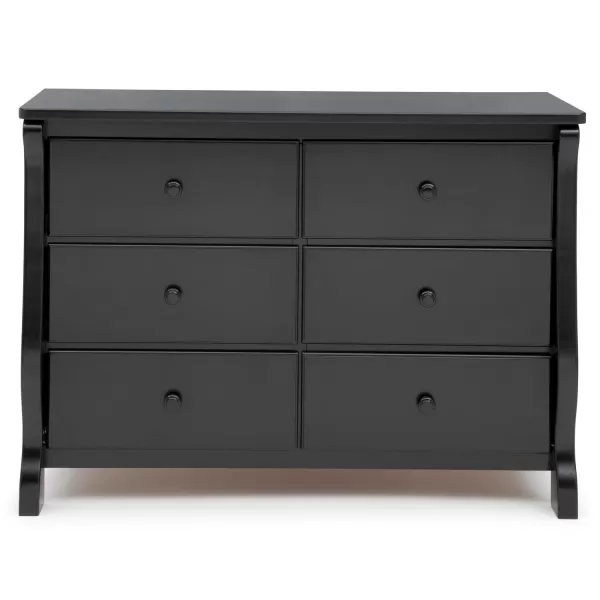 Universal 6 Drawer Dresser, Greenguard Gold Certified, Dark Chocolate