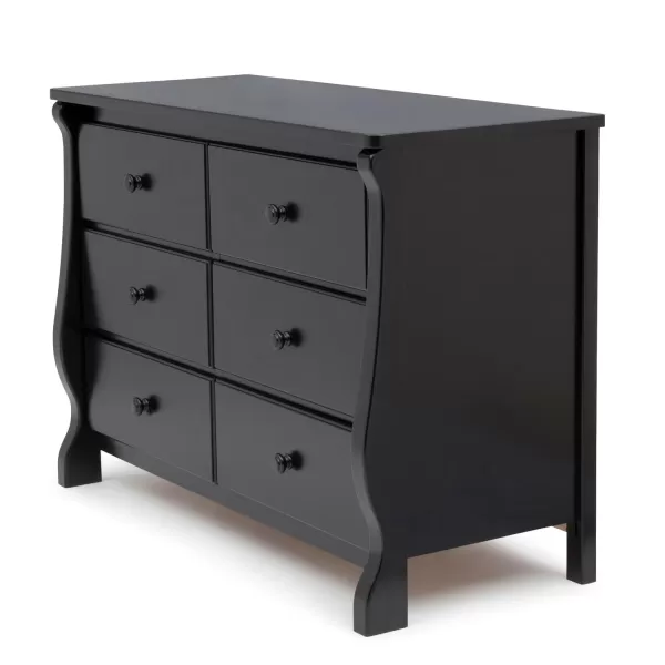 Universal 6 Drawer Dresser, Greenguard Gold Certified, Dark Chocolate