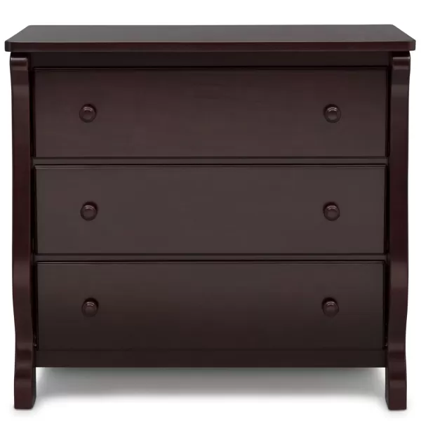 Universal 6 Drawer Dresser, Greenguard Gold Certified, Dark Chocolate