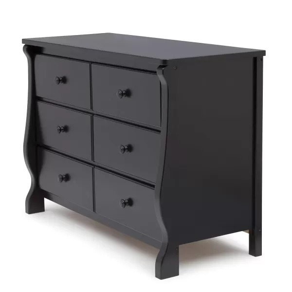 Universal 6 Drawer Dresser, Greenguard Gold Certified, Dark Chocolate