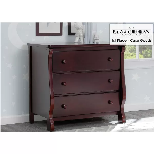 Universal 6 Drawer Dresser, Greenguard Gold Certified, Dark Chocolate