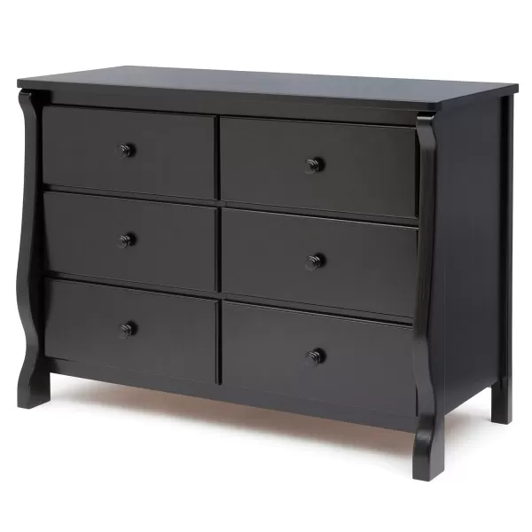 Universal 6 Drawer Dresser, Greenguard Gold Certified, Dark Chocolate