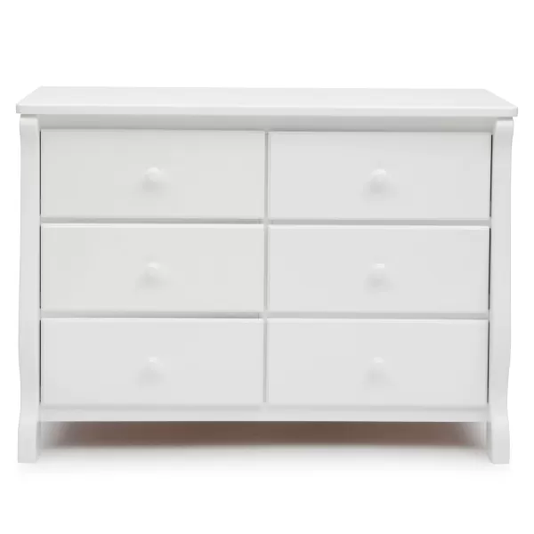 Universal 6 Drawer Dresser, Greenguard Gold Certified, Dark Chocolate