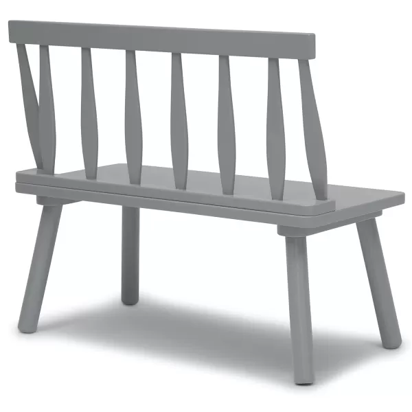 Windsor Kids Wood Table Chair Set  - Ideal for Arts &amp; Crafts, Snack Time, Homeschooling, Homework &amp; More, Greenguard Gold Certified, Grey