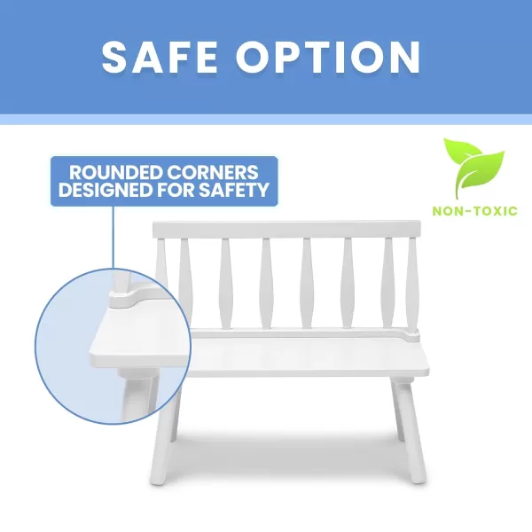 Windsor Kids Wood Table Chair Set  - Ideal for Arts &amp; Crafts, Snack Time, Homeschooling, Homework &amp; More, Greenguard Gold Certified, Grey