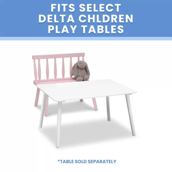 Windsor Kids Wood Table Chair Set  - Ideal for Arts &amp; Crafts, Snack Time, Homeschooling, Homework &amp; More, Greenguard Gold Certified, Grey